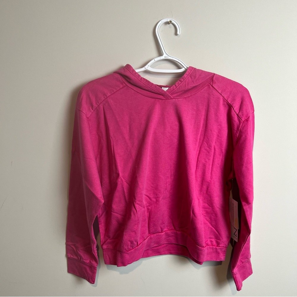 Z By Zella Pink Beetroot Kids Hoodie - Picture 1 of 2